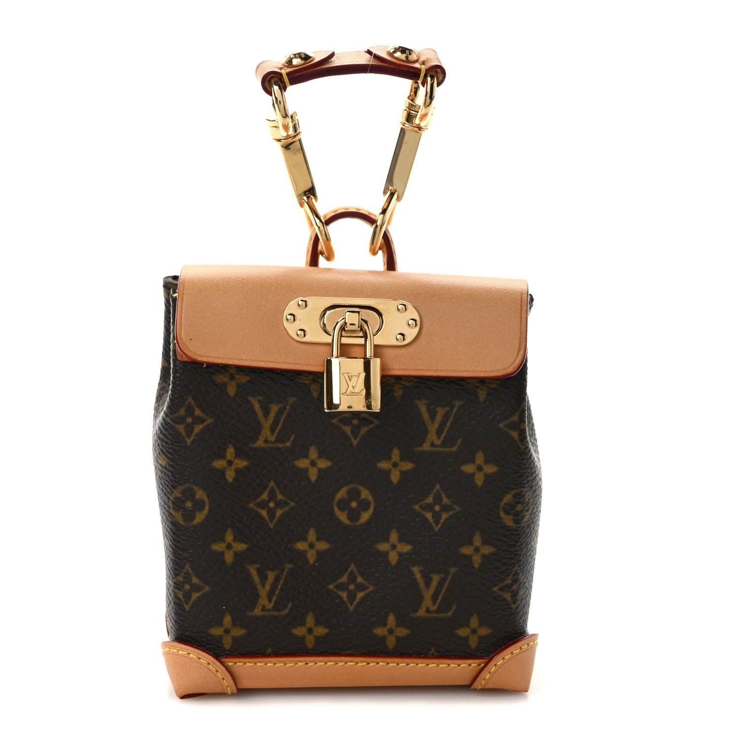 Louis Vuitton Monogram Mini Steamer Bag Charm