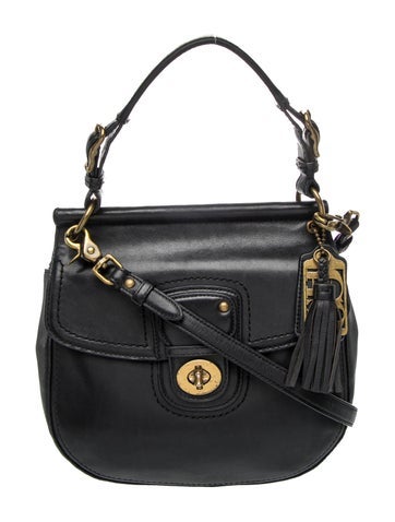 Leather Top Handle Bag Vintage