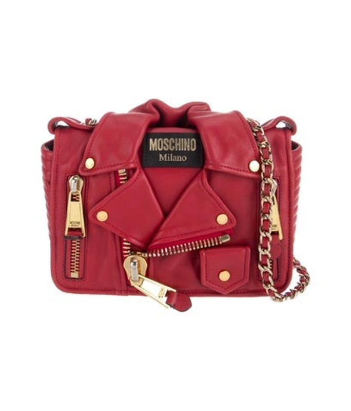 Moschino Leather Shoulder Bag