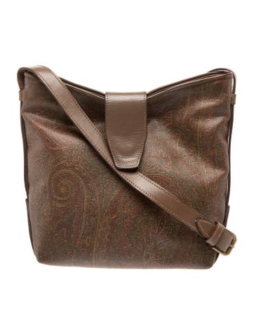 Etro Leather Shoulder Bag