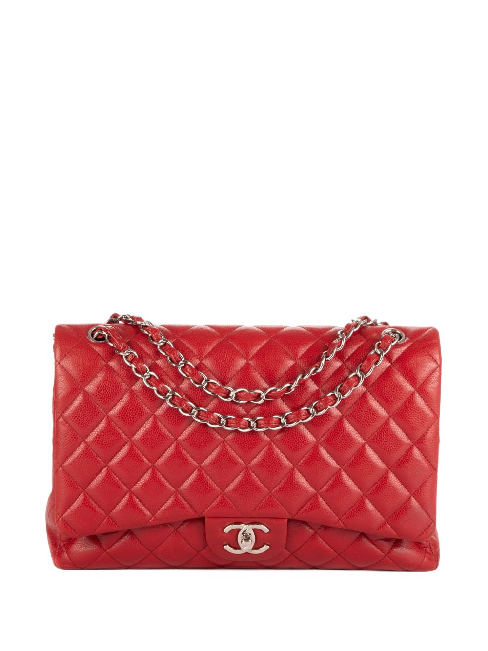 maxi Double Flap shoulder bag