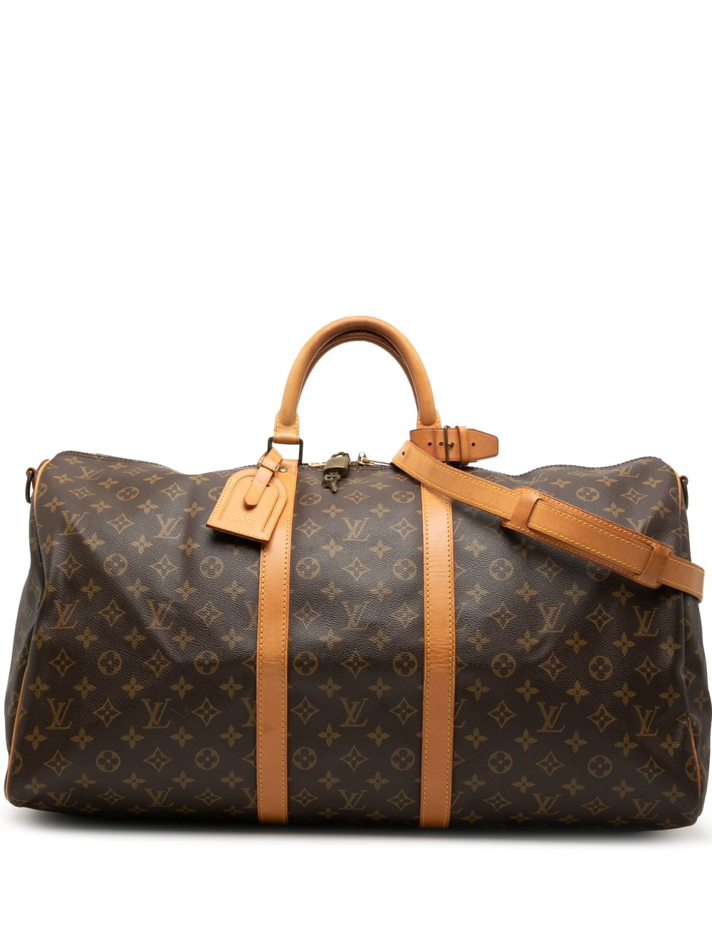 1990 Monogram Keepall Bandouliere 55 travel bag