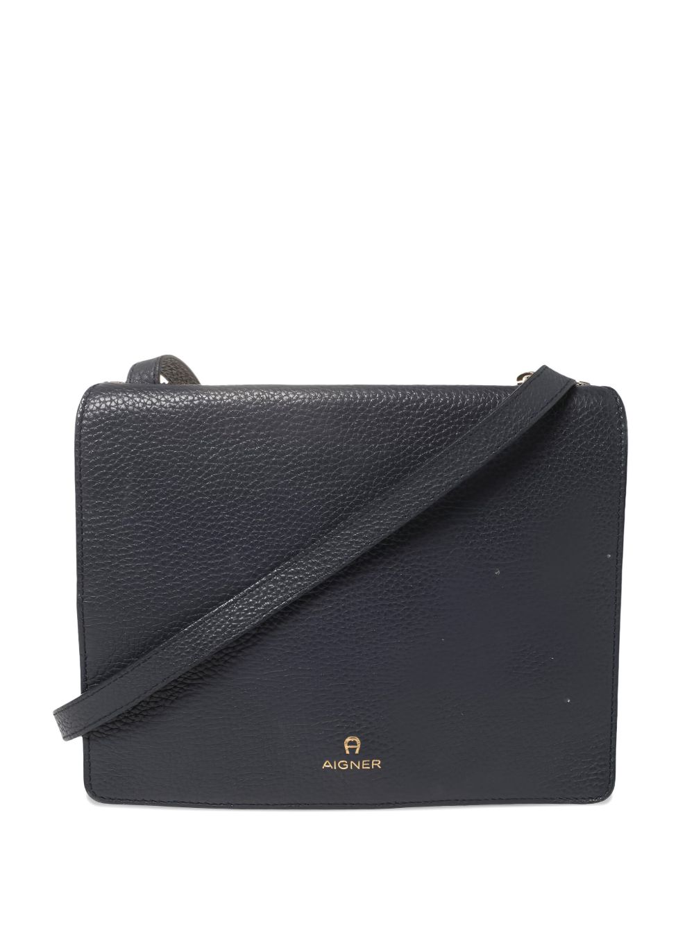 Pre-owned leather crossbody bag