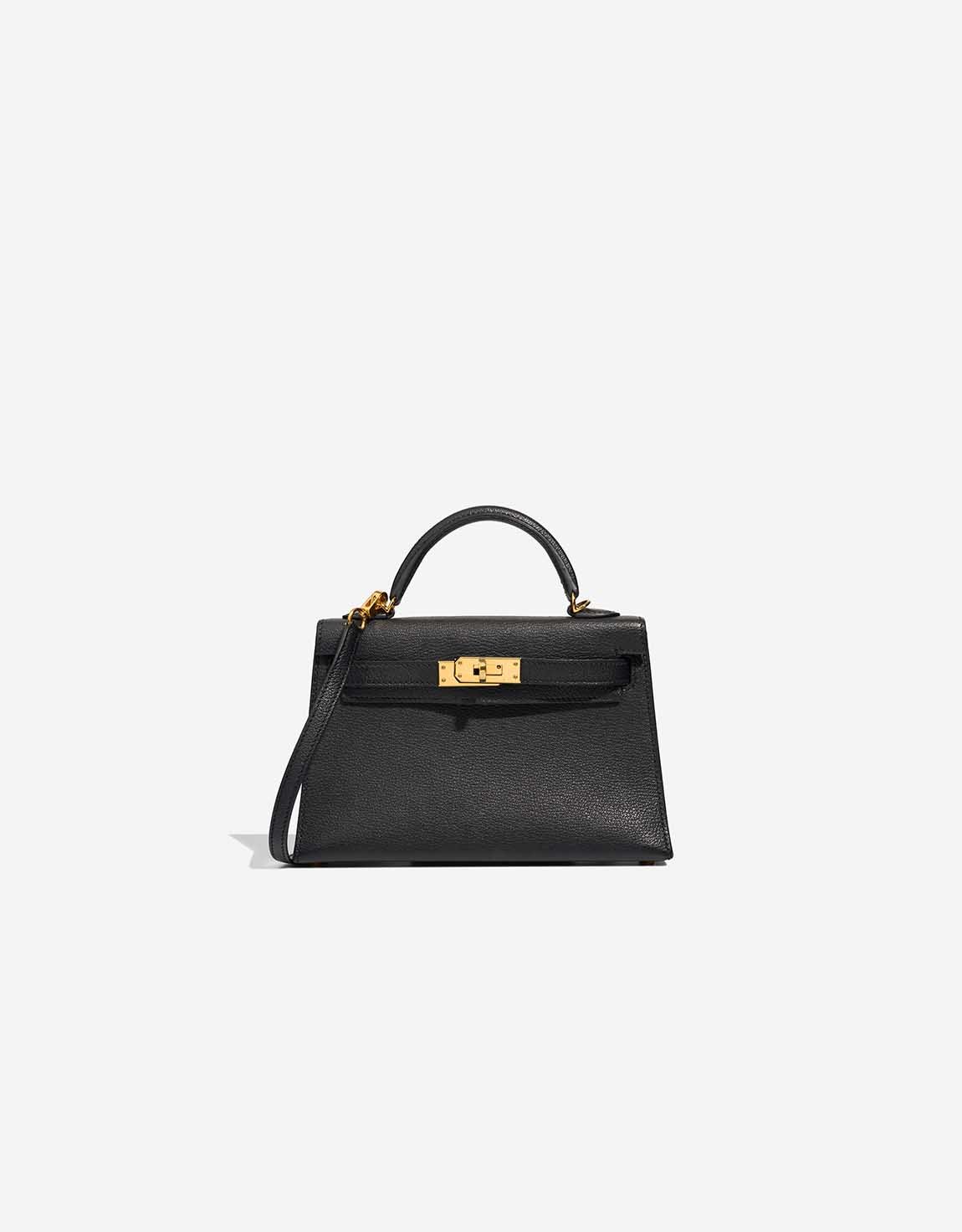 
		Kelly Mini Chèvre Black    
