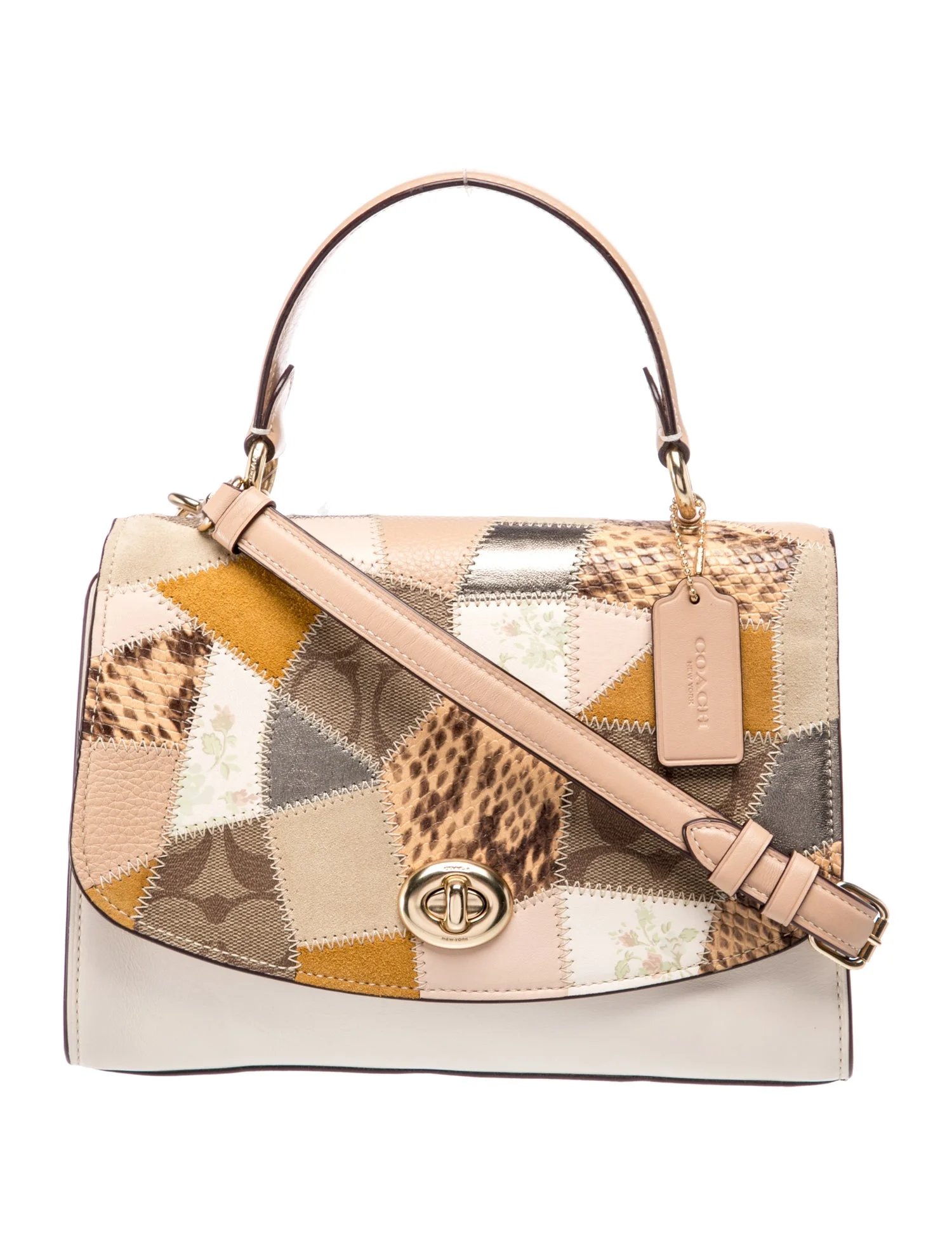 Leather Top Handle Bag