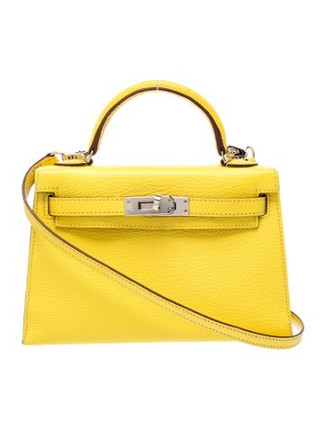 Hermes Chevre Mysore Mini Kelly II Sellier 20