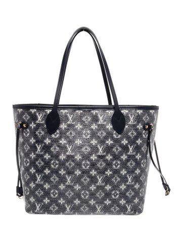 LV Monoglam Neverfull w/Pouch MM 2023