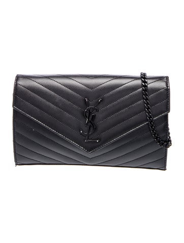 Saint Laurent Chevron Envelope