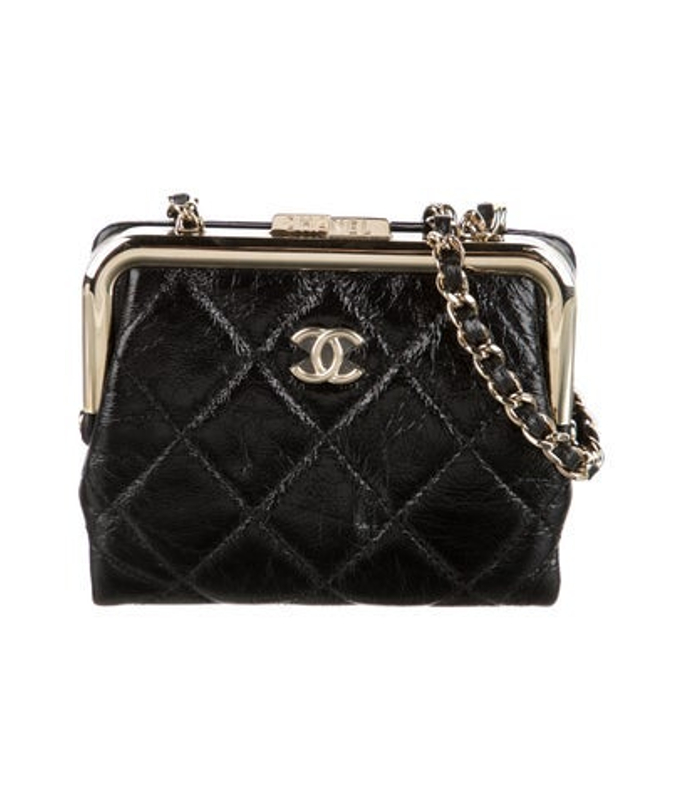 Chanel Mini Frame Clutch W Chain