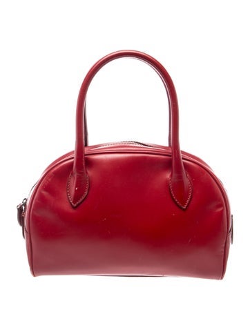 Alaia Leather Top Handle Bag
