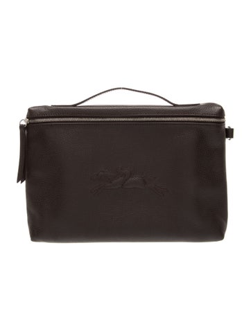 Leather Top Handle Bag