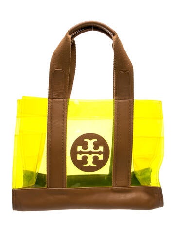 Tory Burch PVC Top Handle Bag