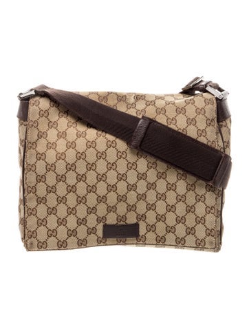 GG Canvas Messenger Bag