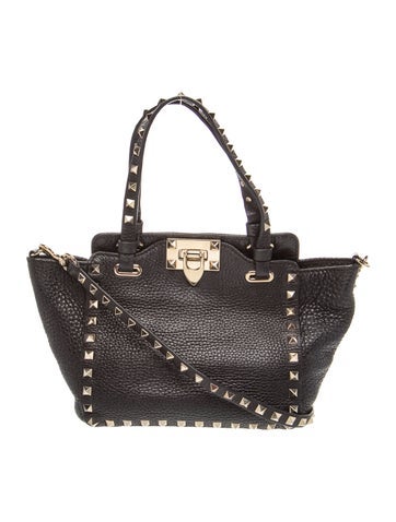 Valentino Rockstud Top Handle Bag Mini