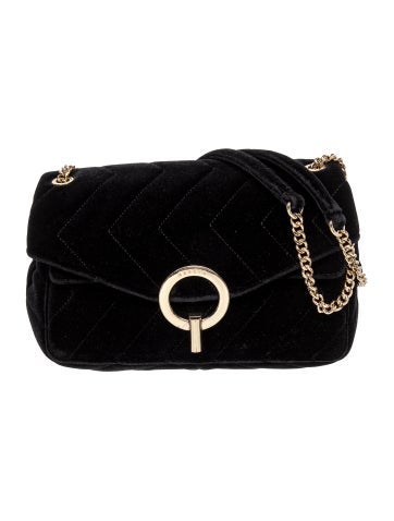 Velvet Shoulder Bag