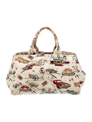 Canvas Top Handle Bag