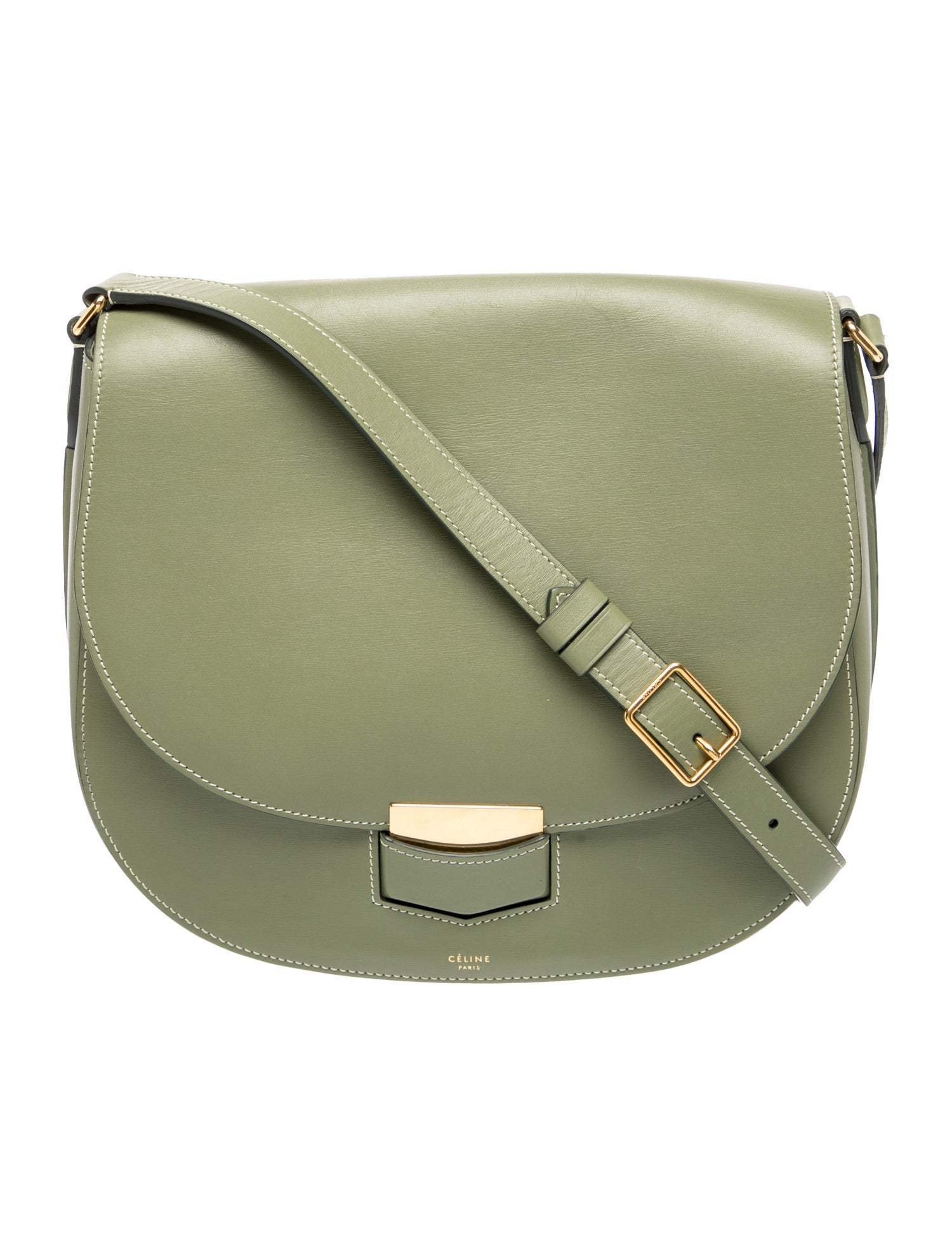 Leather Trotteur Medium Vintage