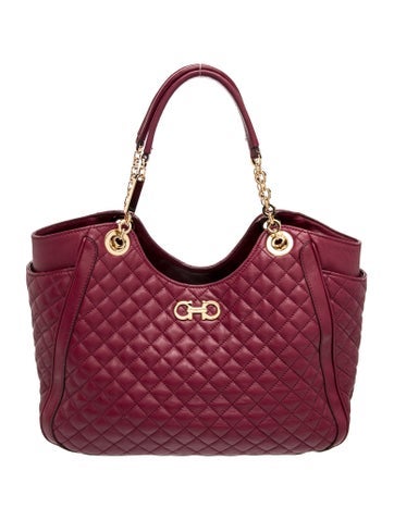 Ferragamo Leather Shoulder Bag