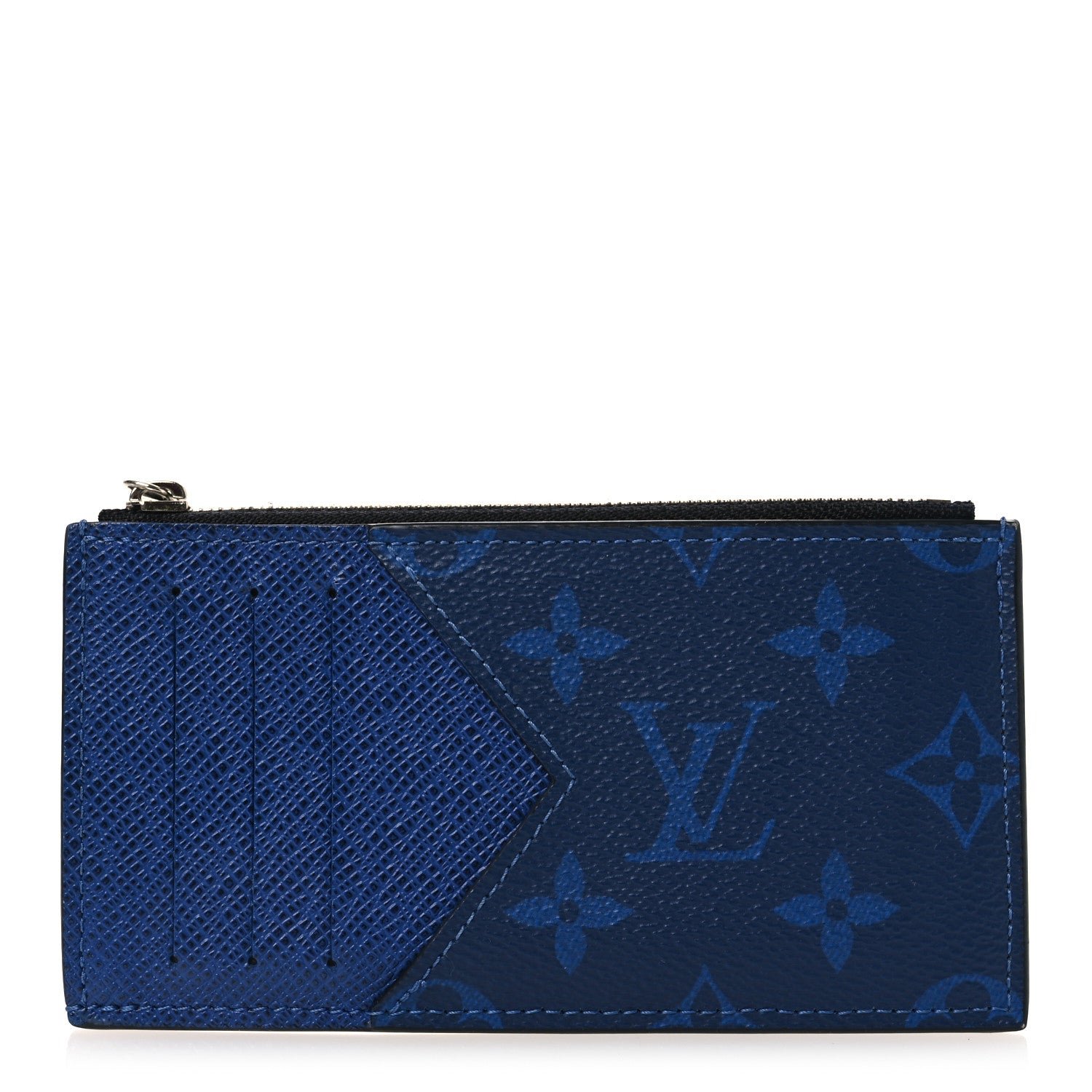 Louis Vuitton Taigarama Coin Card Holder Cobalt Blue