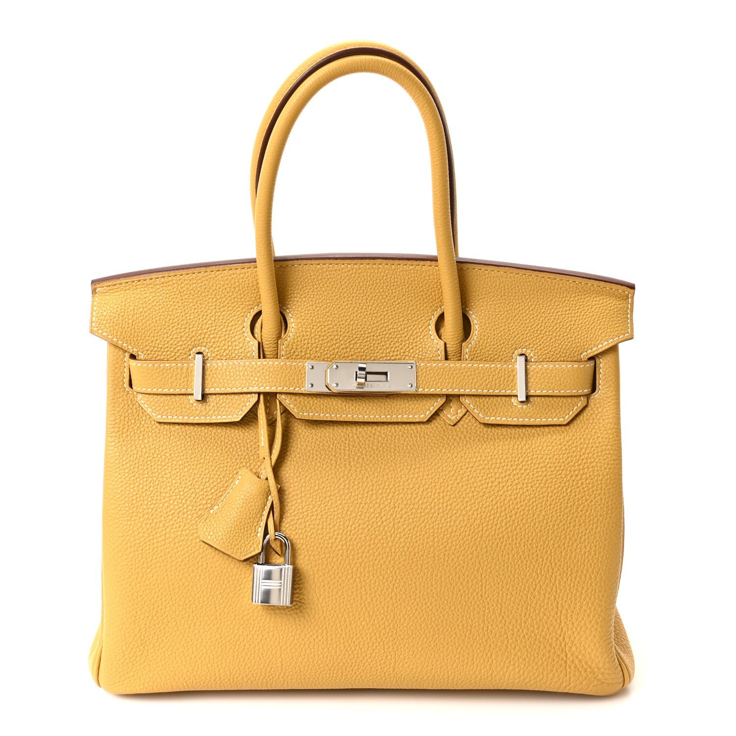 Hermes Hermes Togo Birkin 30 Curry