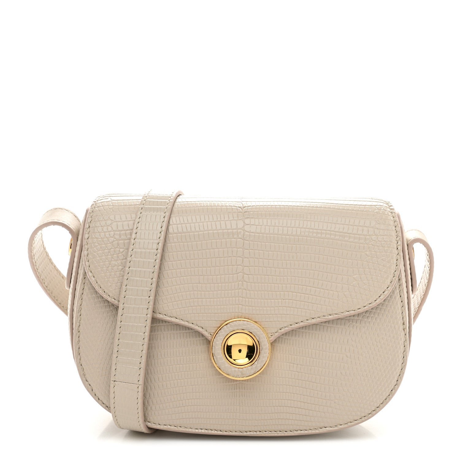 Loro Piana Loro Piana Lizard Mini Ghiera Bag Light Travertine