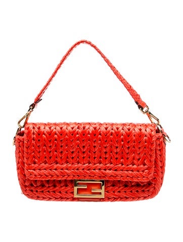 Fendi Raffia Baguette 2024