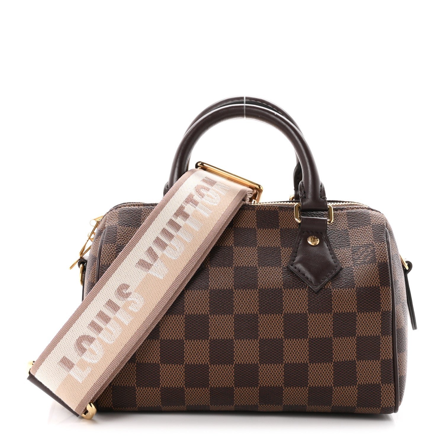 Louis Vuitton Damier Ebene Speedy Bandouliere 20