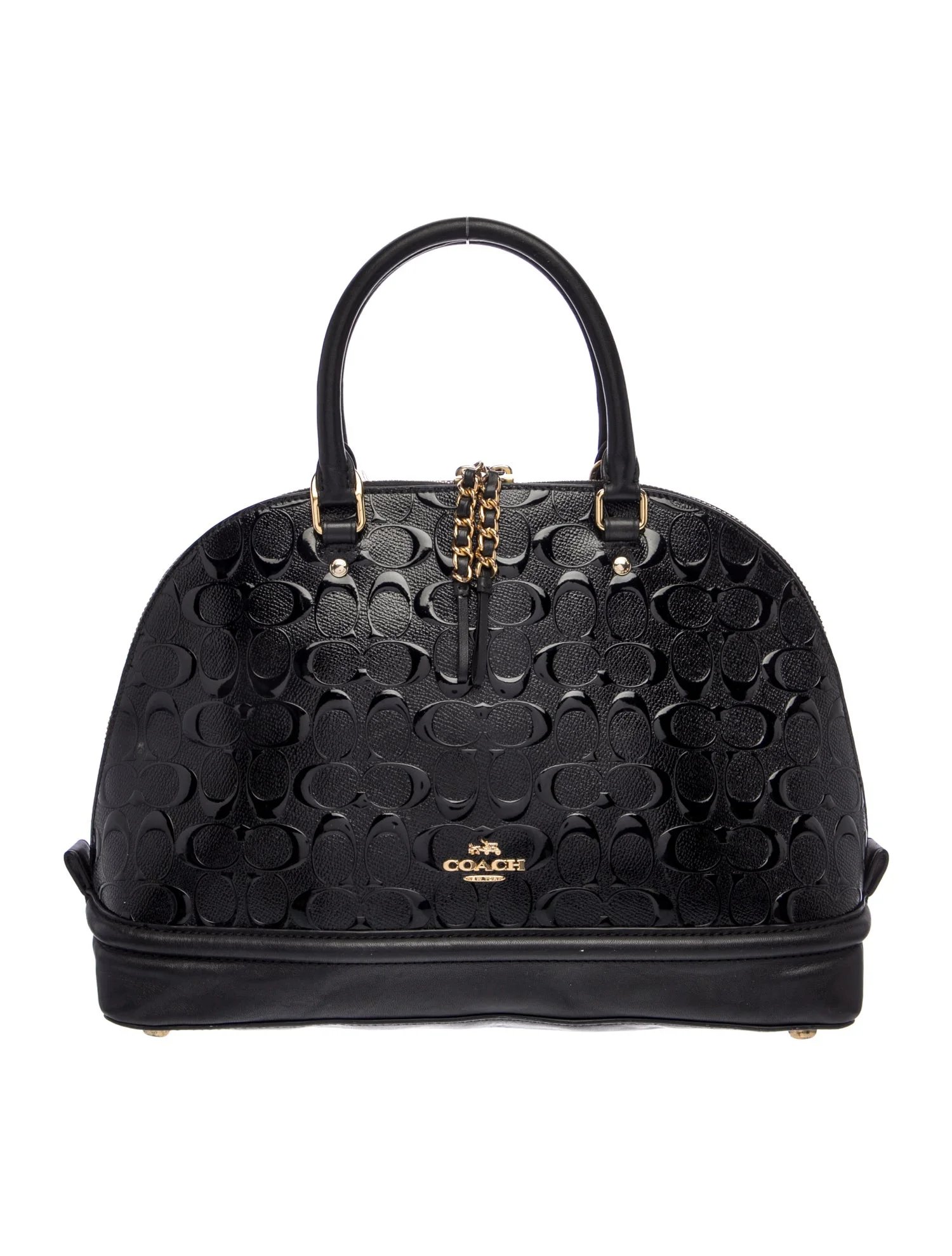 Leather Top Handle Bag