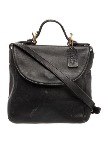 Leather Top Handle Bag