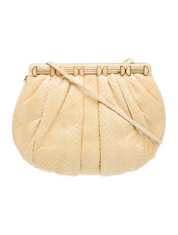 Snakeskin Shoulder Bag