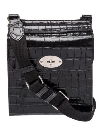 Embossed Leather Antony Small