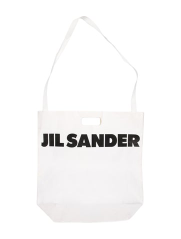 Jil Sander Canvas Shoulder Bag