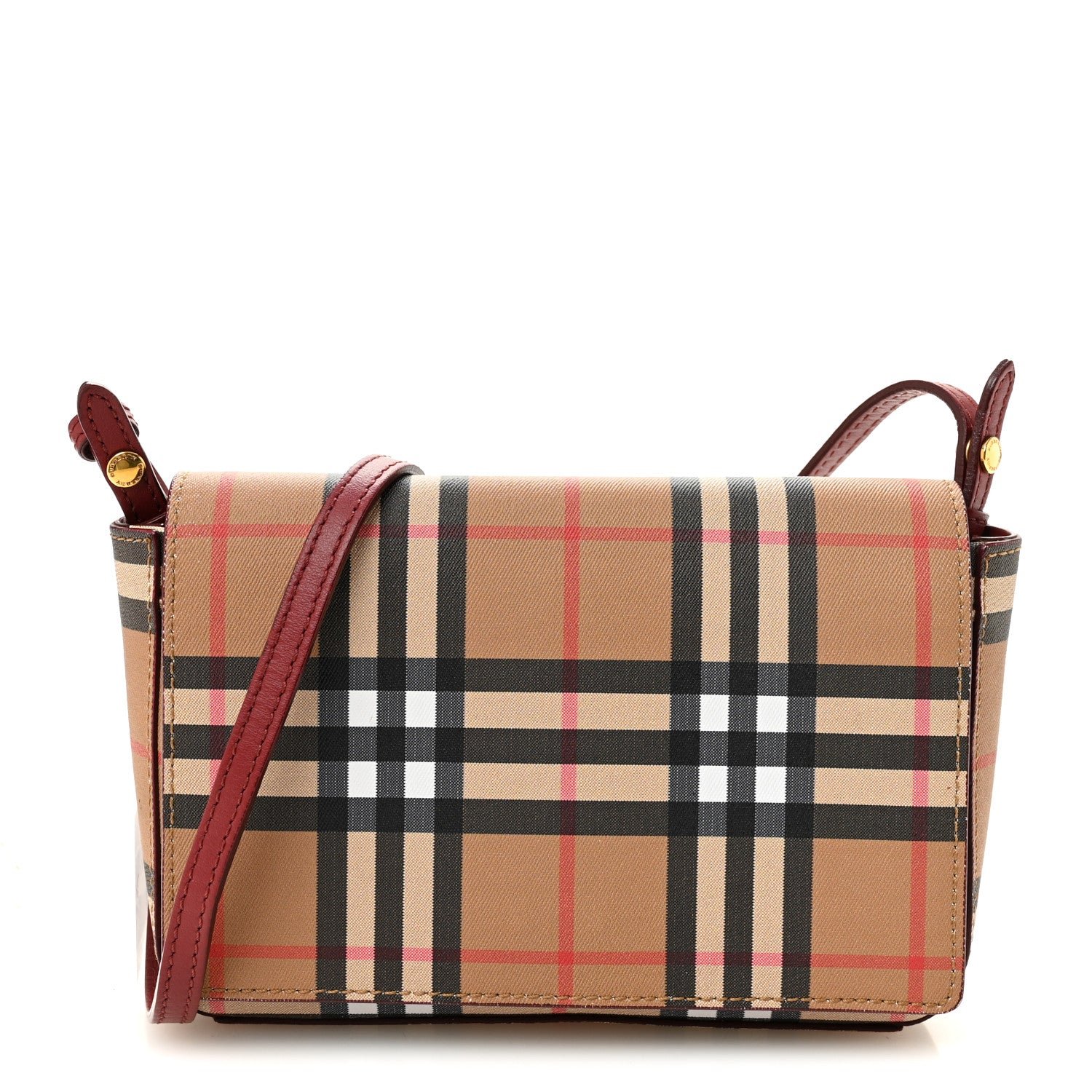 Burberry House Check Tartan Mix Hampshire Crossbody