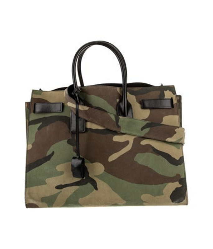 Saint Laurent Laurent Canvas Top Handle Bag