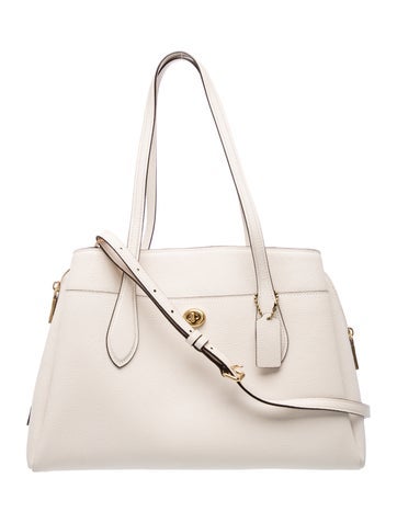 Leather Top Handle Bag