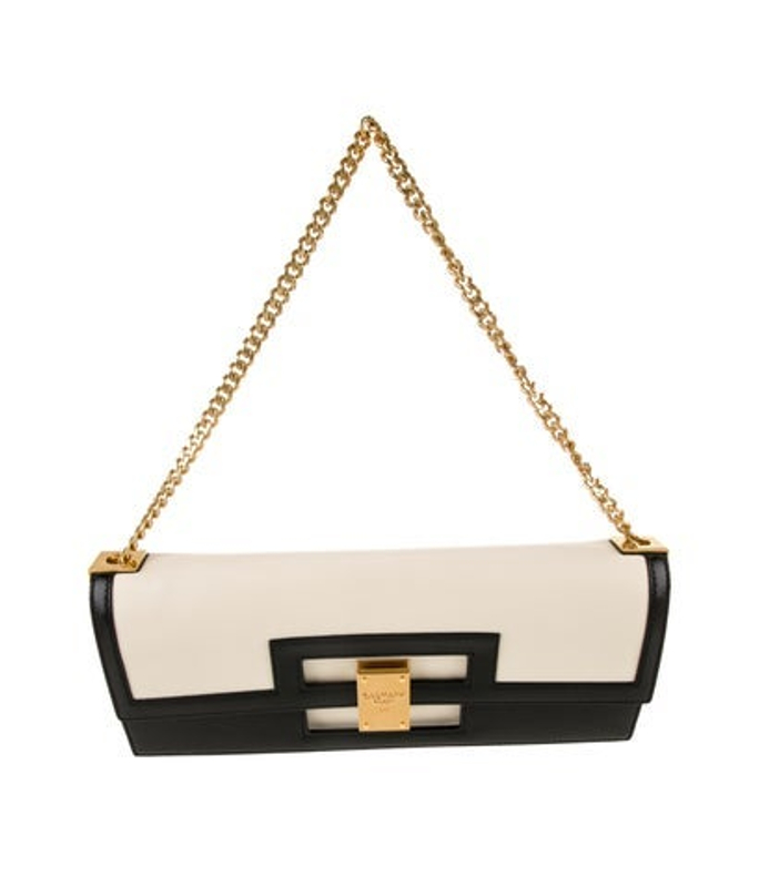 Balmain Leather Shoulder Bag