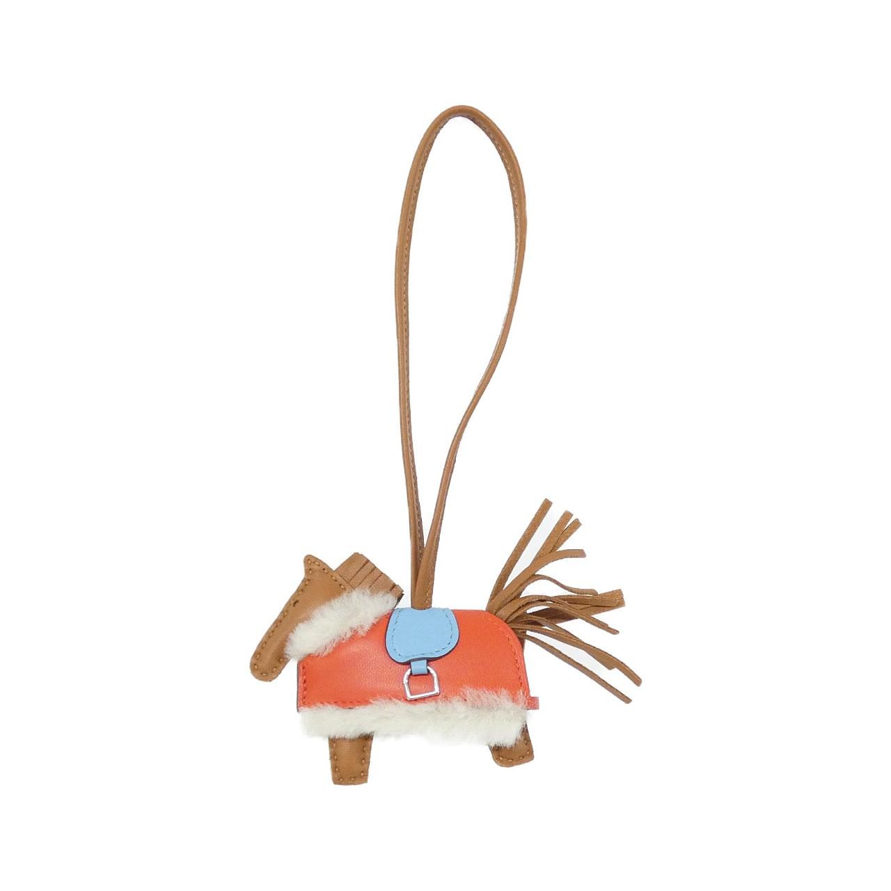 [Unused] Hermes Rodeo Robeo Plush PM 087387CK Bag Charm