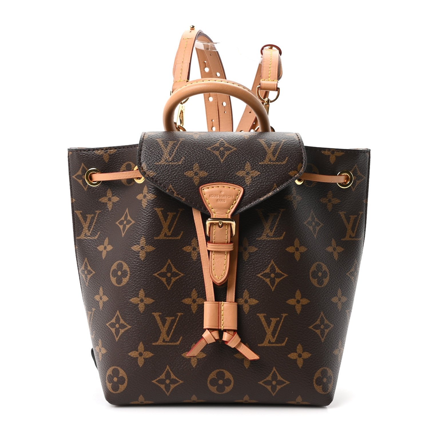 Louis Vuitton Monogram Montsouris BB Backpack Natural