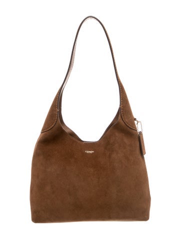 Suede Brooklyn shoulder bag 28