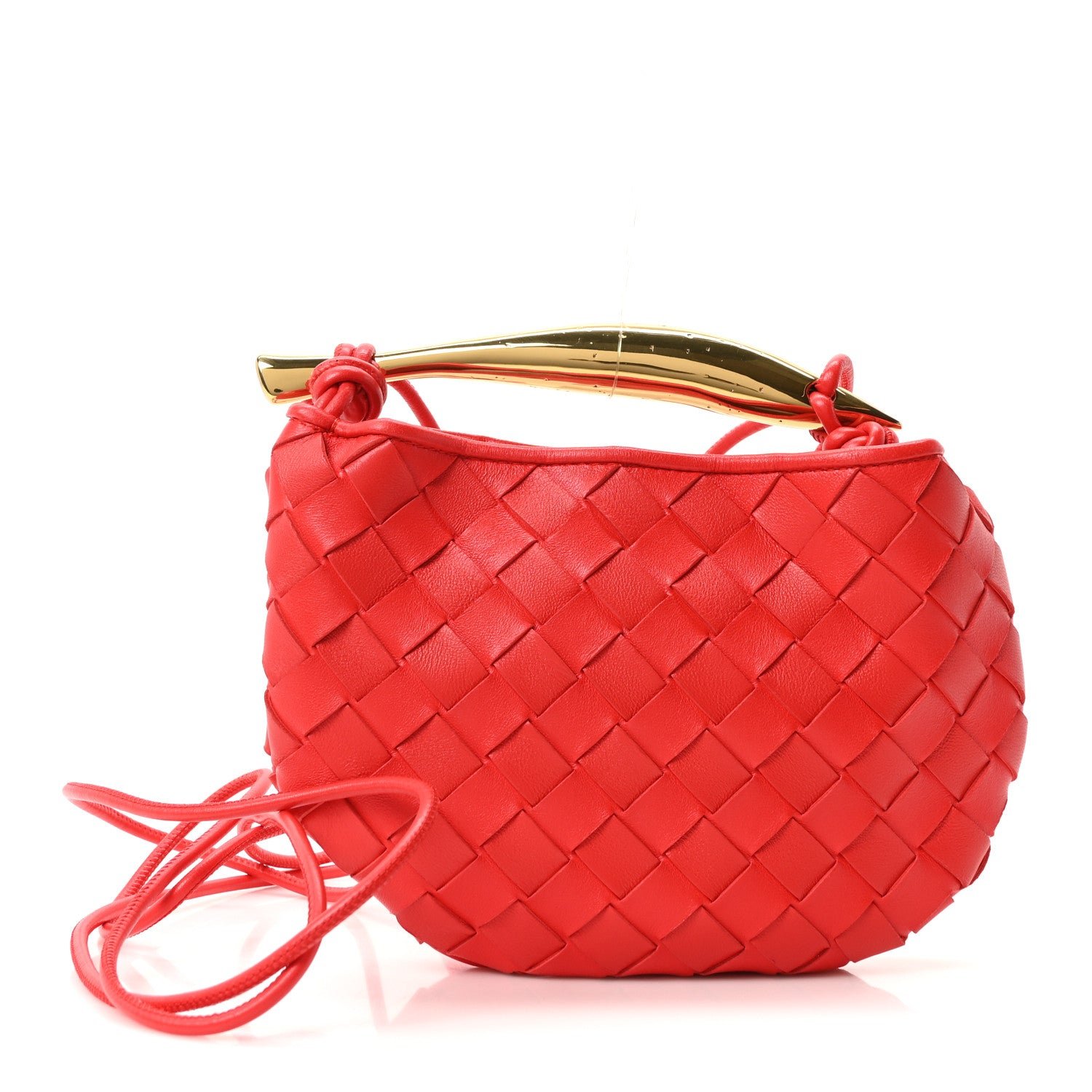 Bottega Veneta Nappa Intrecciato Mini Sardine Bag Vernis