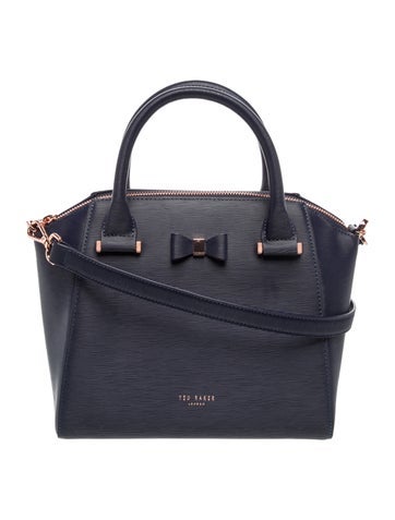 Leather Top Handle Bag