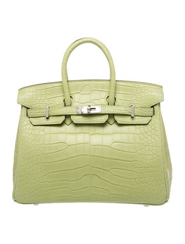 Hermes 2024 Matte Alligator Mississippiensis Birkin 25