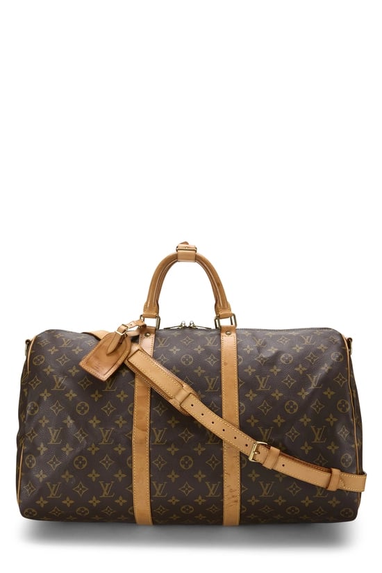 Louis Vuitton Monogram Canvas Keepall Bandouliere 50