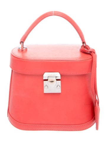 Leather Top Handle Bag