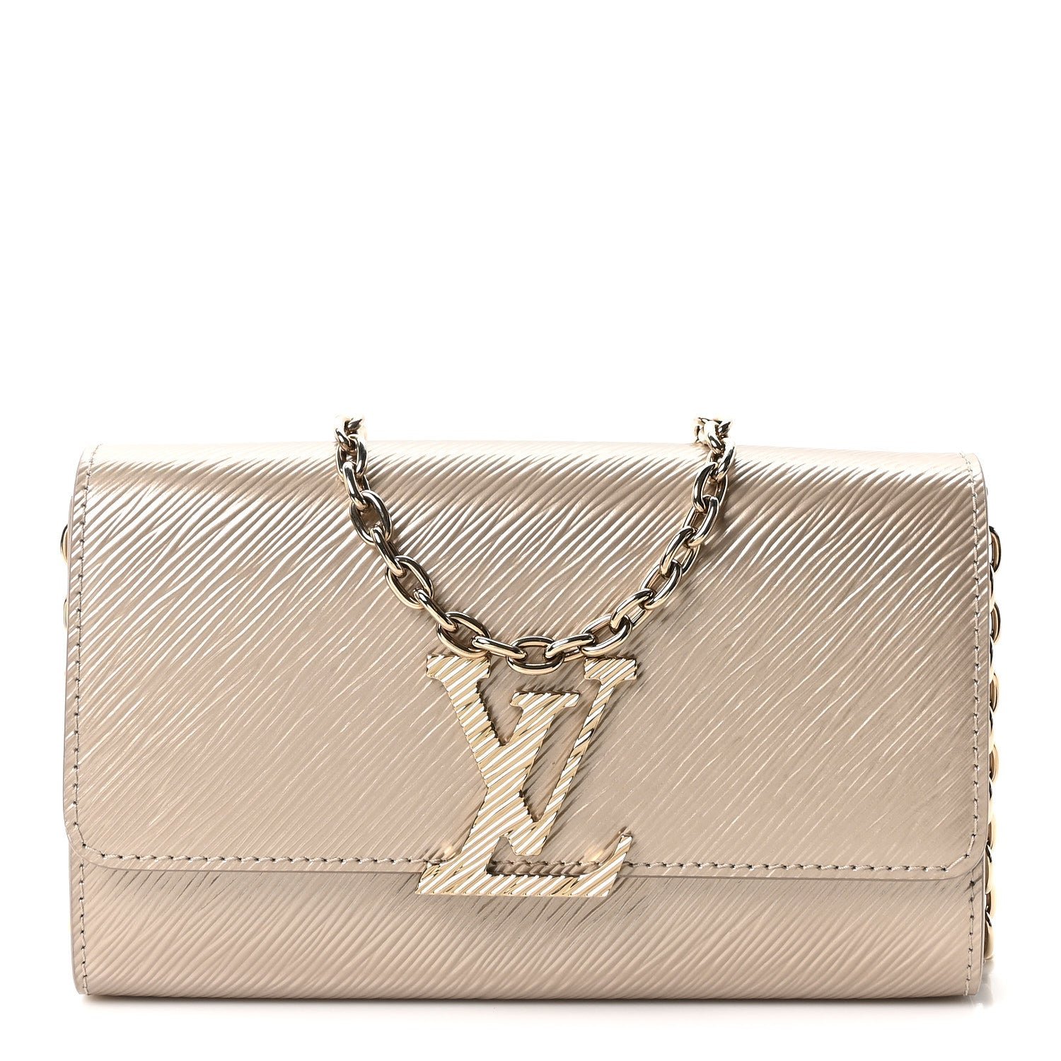 Louis Vuitton Louis Vuitton Epi Pochette Louise NM Champagne