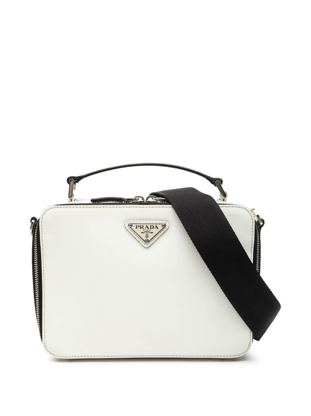 Prada 2013-2025 Medium Saffiano Brique satchel