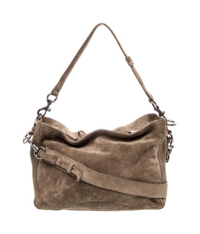 Rebecca Minkoff Minkoff Suede Top Handle Bag