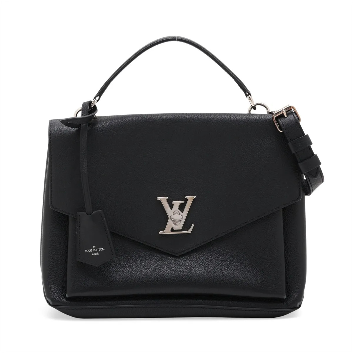 Louis Vuitton Taurillon My Lock Me M54849 Black There was an RFID response