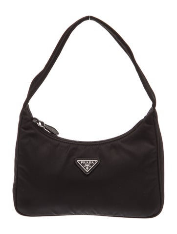 Tessuto Nylon Top Handle Bag