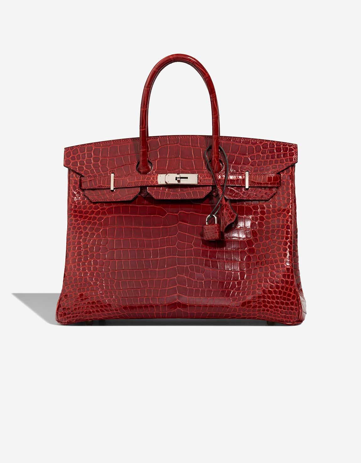 
		Birkin 35 Porosus Crocodile Rouge H    